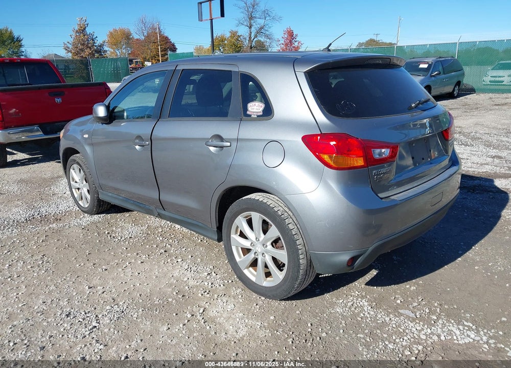 2014 MITSUBISHI OUTLANDER SPORT ES VIN: 4A4AP3AU8EE009647