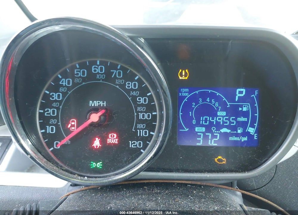 2014 CHEVROLET SPARK LS AUTO VIN: KL8CB6S92EC468980