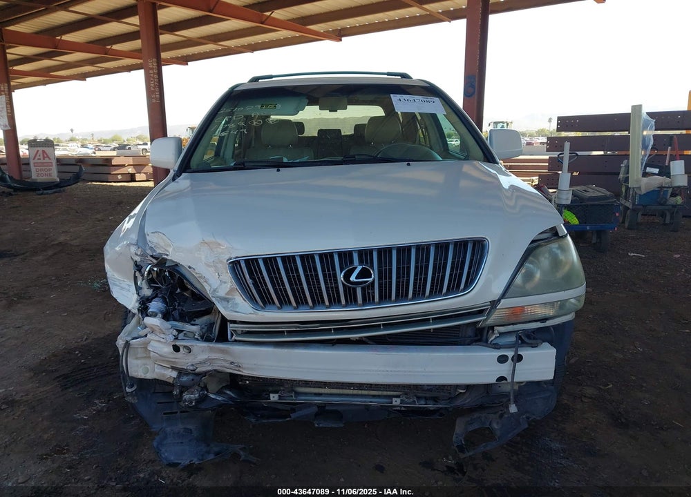 2000 LEXUS RX 300 VIN: JT6GF10U0Y0080649