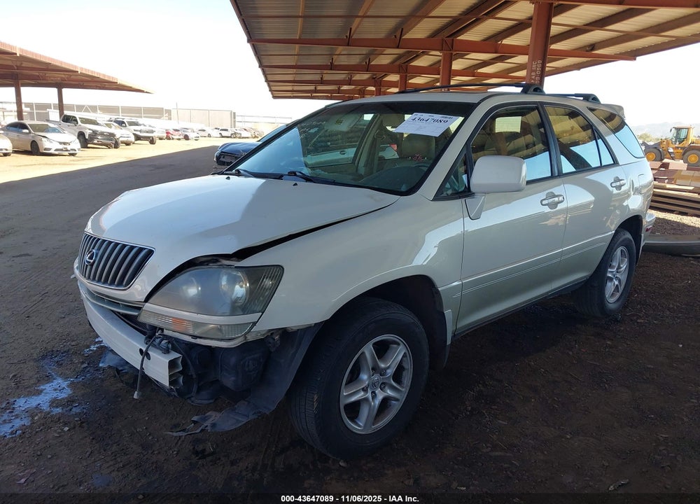 2000 LEXUS RX 300 VIN: JT6GF10U0Y0080649