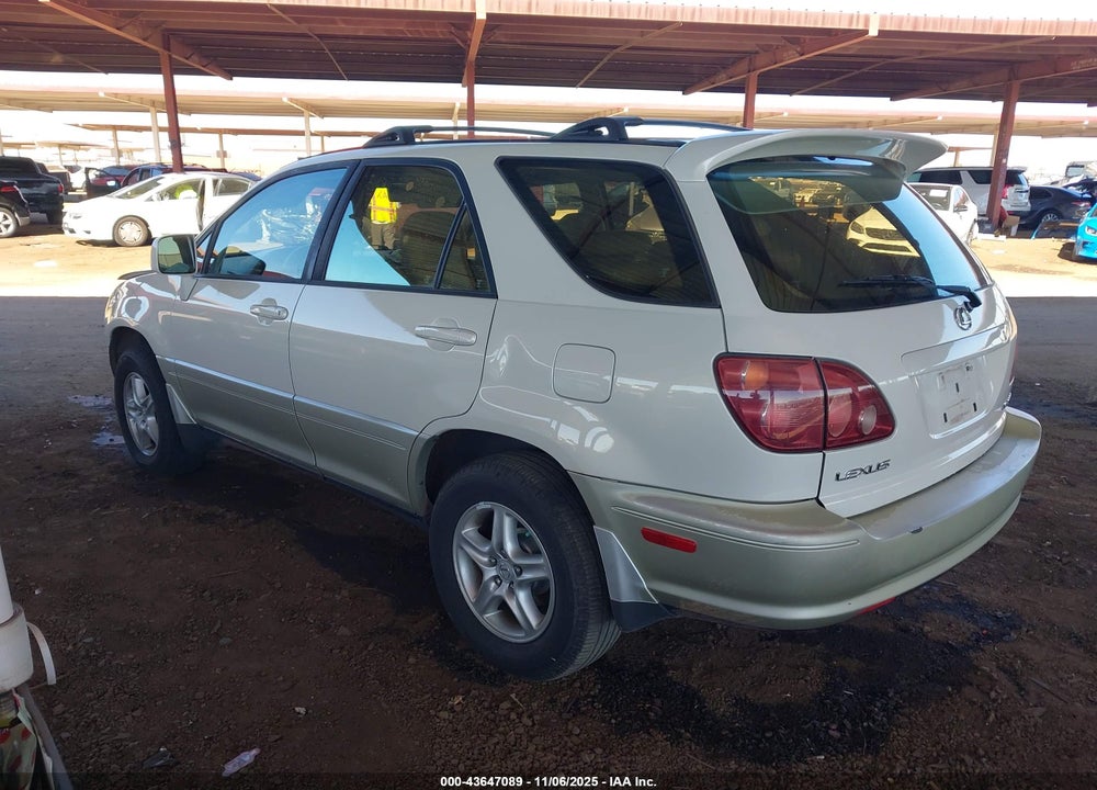 2000 LEXUS RX 300 VIN: JT6GF10U0Y0080649
