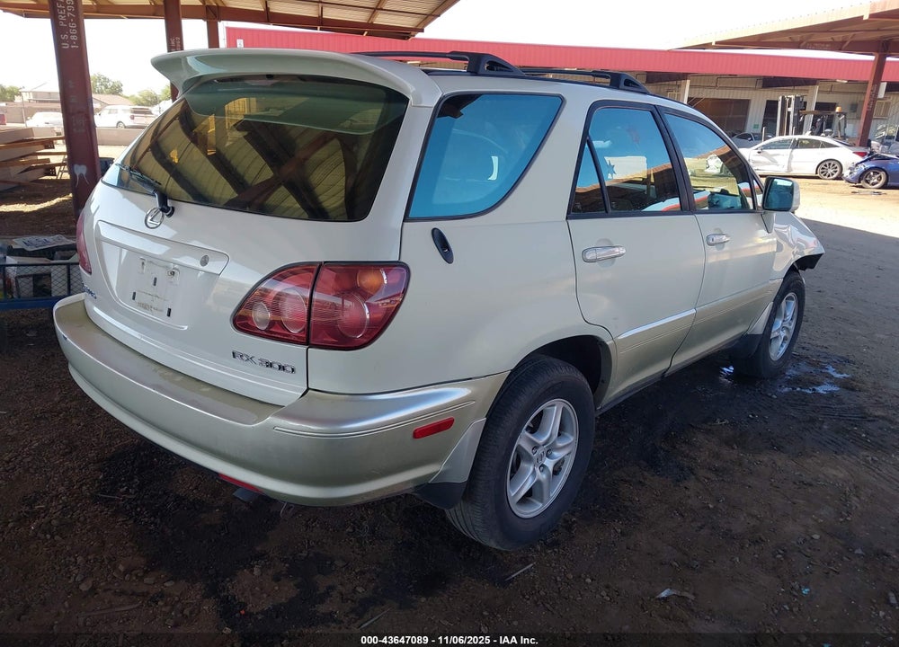 2000 LEXUS RX 300 VIN: JT6GF10U0Y0080649