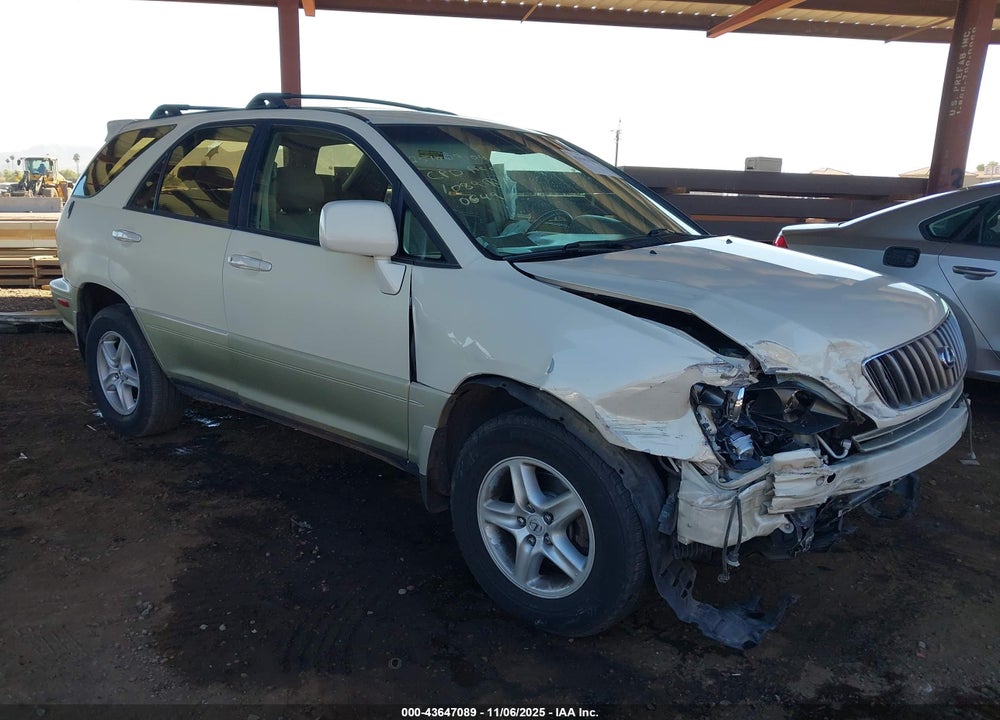 2000 LEXUS RX 300 VIN: JT6GF10U0Y0080649