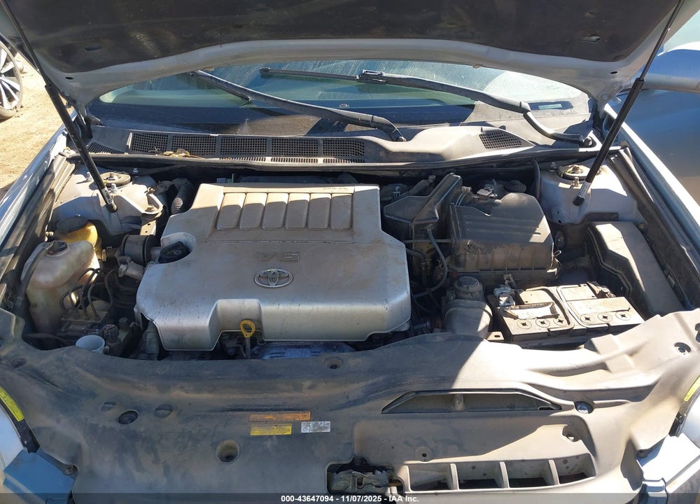 2006 TOYOTA AVALON LIMITED VIN: 4T1BK36B26U064776