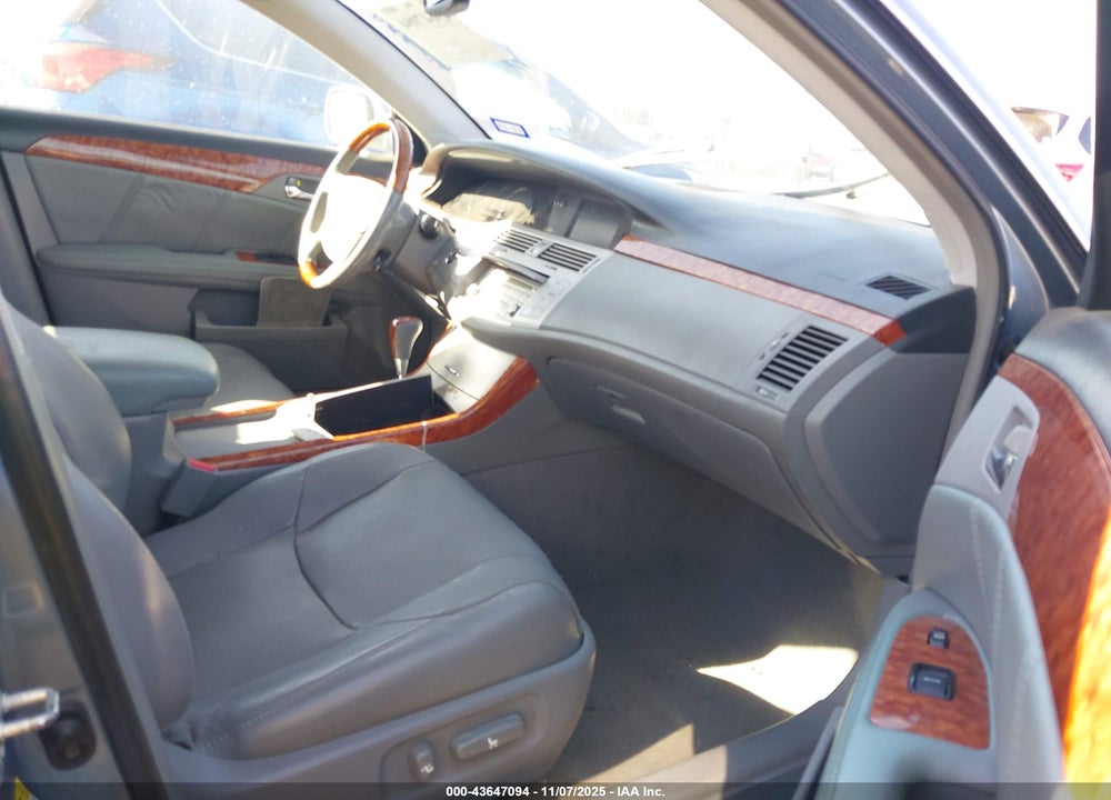 2006 TOYOTA AVALON LIMITED VIN: 4T1BK36B26U064776
