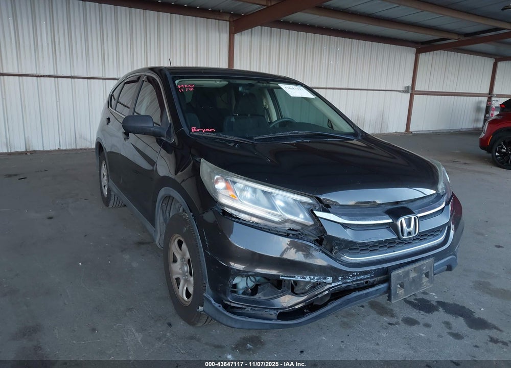 2015 HONDA CR-V LX VIN: 2HKRM4H39FH700001