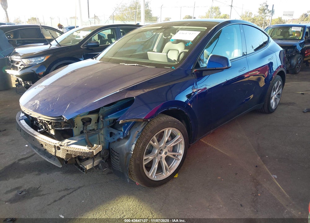 2023 TESLA MODEL Y AWD/LONG RANGE DUAL MOTOR ALL-WHEEL DRIVE VIN: 7SAYGDEEXPA032489