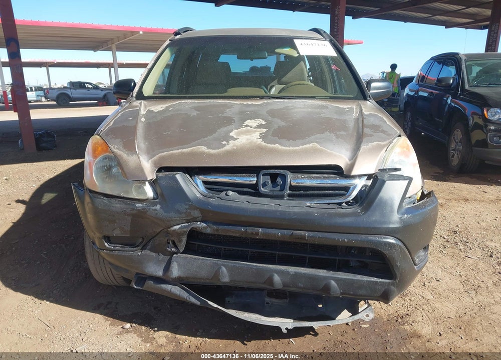 2002 HONDA CR-V LX VIN: JHLRD68442C019872