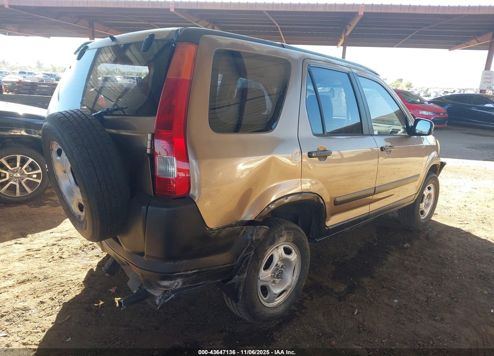 2002 HONDA CR-V LX VIN: JHLRD68442C019872
