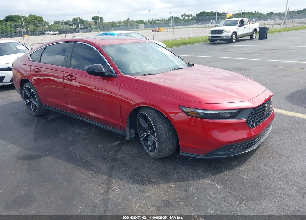 2023 HONDA ACCORD HYBRID SPORT VIN: 1HGCY2F58PA063115