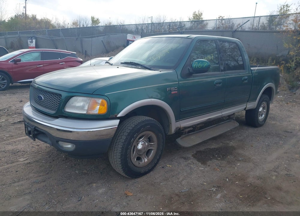 2001 FORD F-150 KING RANCH EDITION/LARIAT/XLT VIN: 1FTRW08LX1KE35702