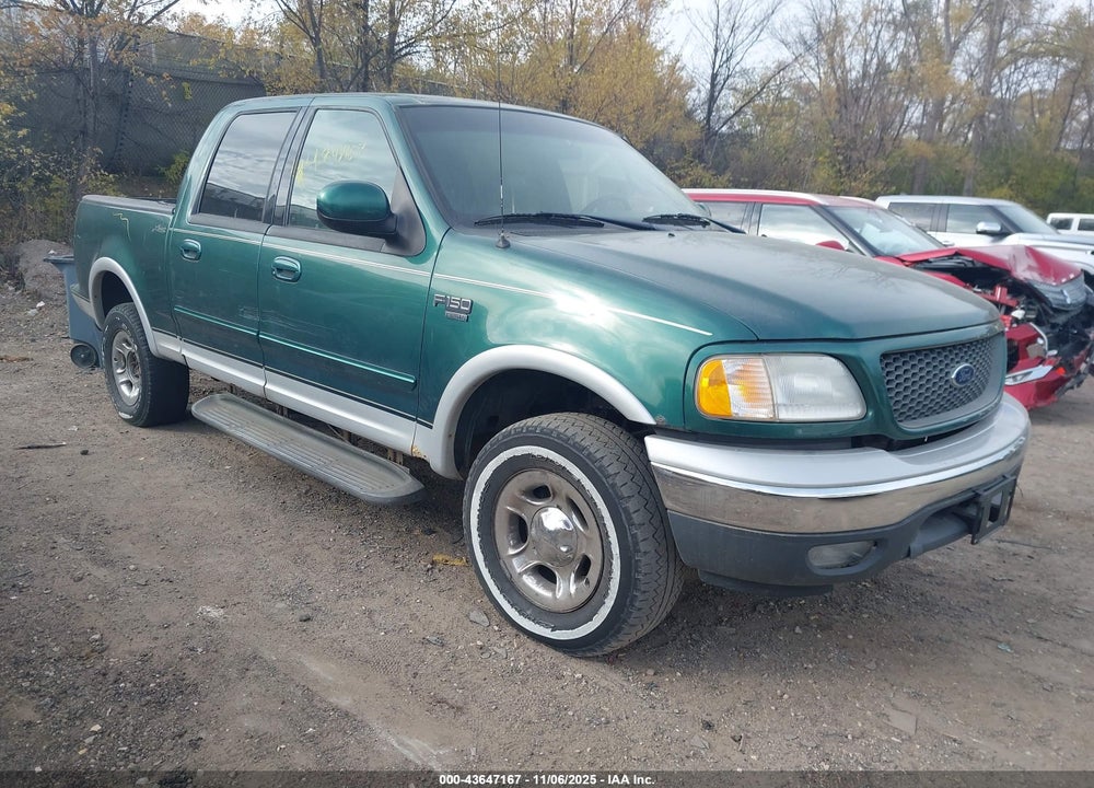 2001 FORD F-150 KING RANCH EDITION/LARIAT/XLT VIN: 1FTRW08LX1KE35702