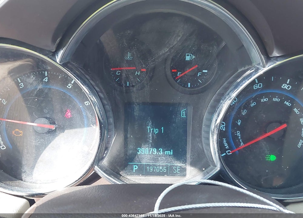2011 CHEVROLET CRUZE 2LT VIN: 1G1PG5S92B7277917