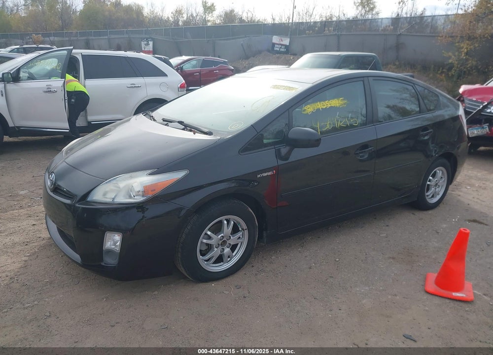 2010 TOYOTA PRIUS II VIN: JTDKN3DU2A0125429