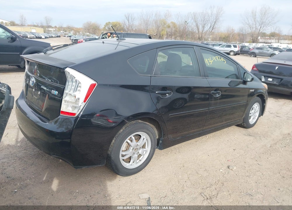 2010 TOYOTA PRIUS II VIN: JTDKN3DU2A0125429