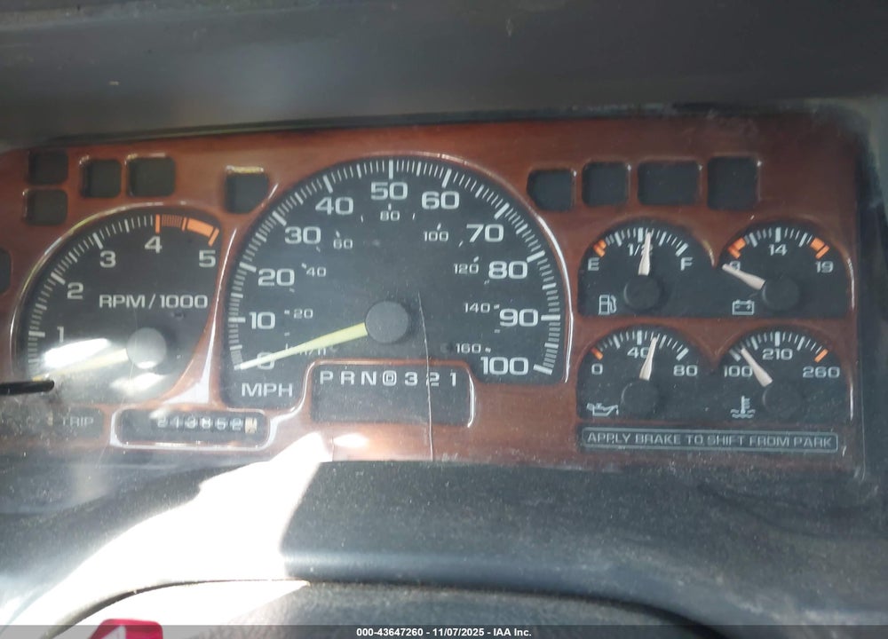 1995 GMC SIERRA K1500 VIN: 2GTEK19K9S1510039