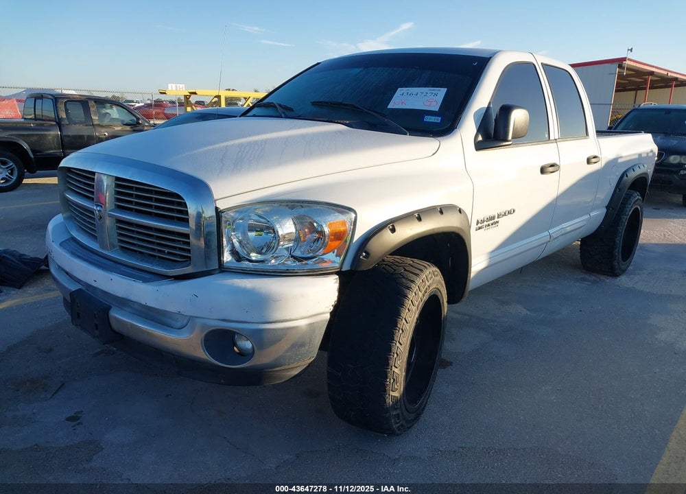 2006 DODGE RAM 1500 SLT VIN: 1D7HA18N76S597415