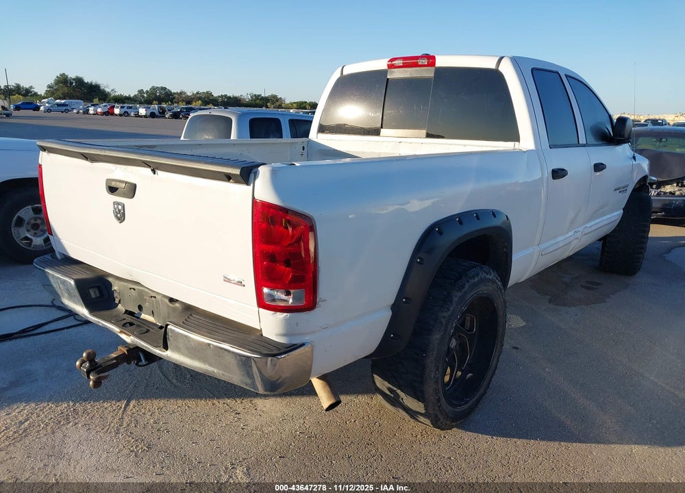 2006 DODGE RAM 1500 SLT VIN: 1D7HA18N76S597415