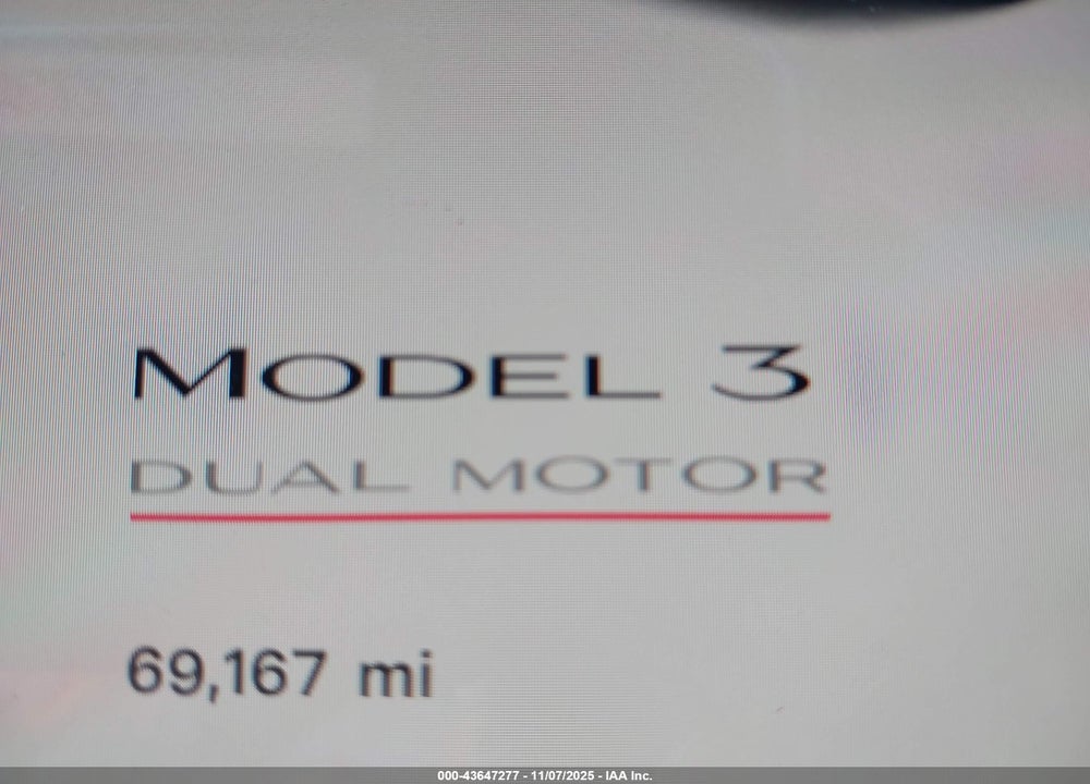 2023 TESLA MODEL 3 PERFORMANCE DUAL MOTOR ALL-WHEEL DRIVE VIN: 5YJ3E1EC5PF480684