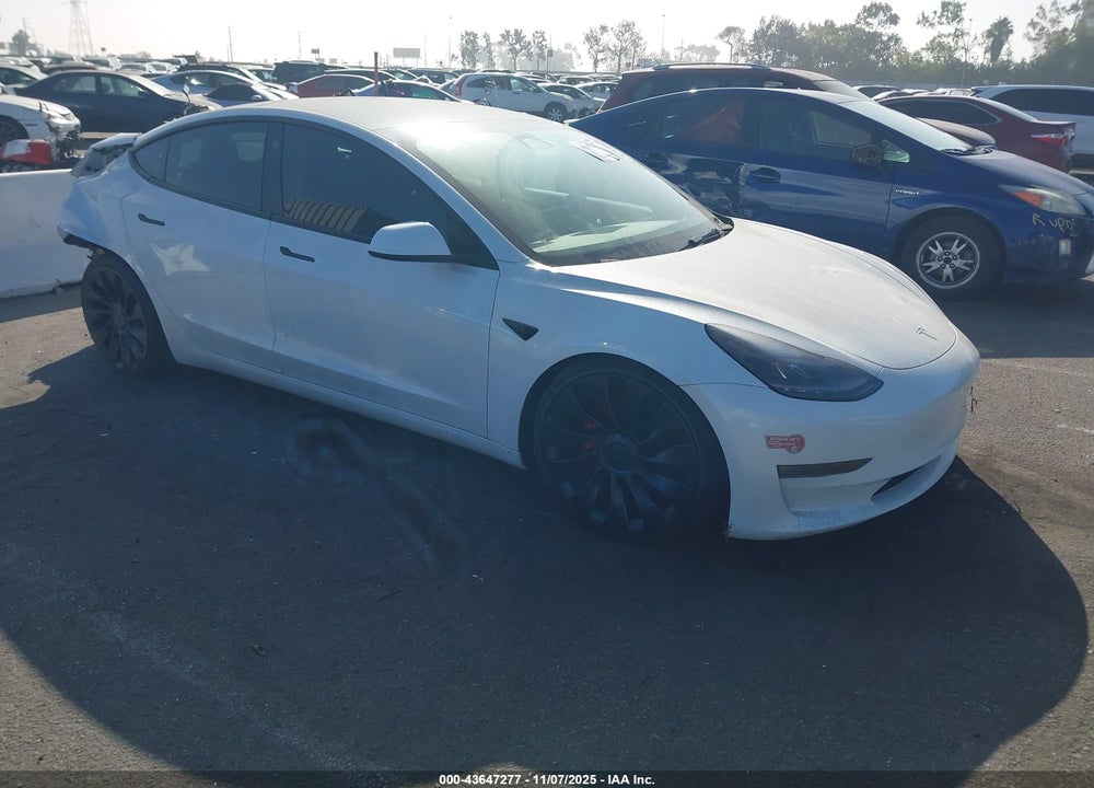 2023 TESLA MODEL 3 PERFORMANCE DUAL MOTOR ALL-WHEEL DRIVE VIN: 5YJ3E1EC5PF480684