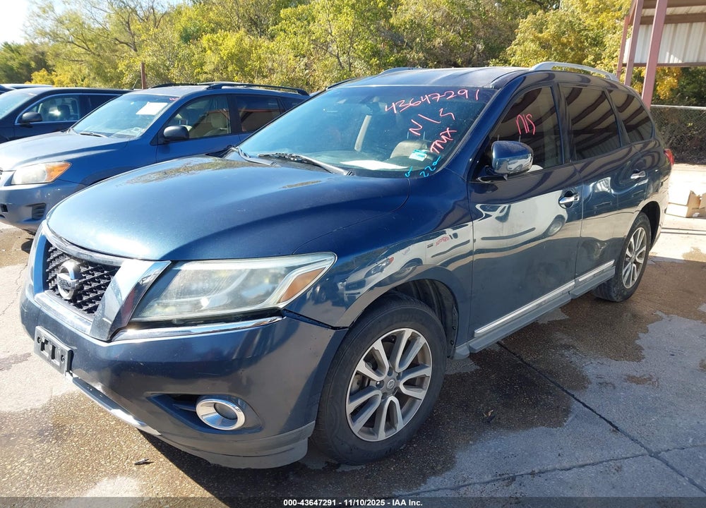 2014 NISSAN PATHFINDER SL VIN: 5N1AR2MN9EC629592