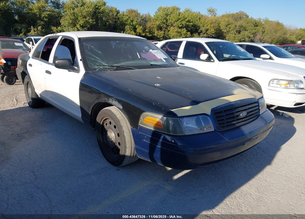 2011 FORD CROWN VICTORIA POLICE INTERCEPTOR VIN: 2FABP7BV0BX161450