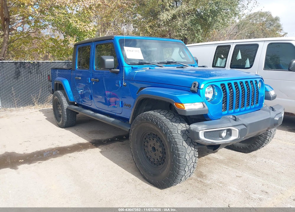 2021 JEEP GLADIATOR SPORT S 4X4 VIN: 1C6HJTAG6ML508224