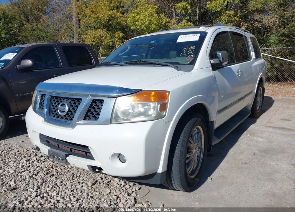 2010 NISSAN ARMADA TITANIUM VIN: 5N1BA0ND0AN602916