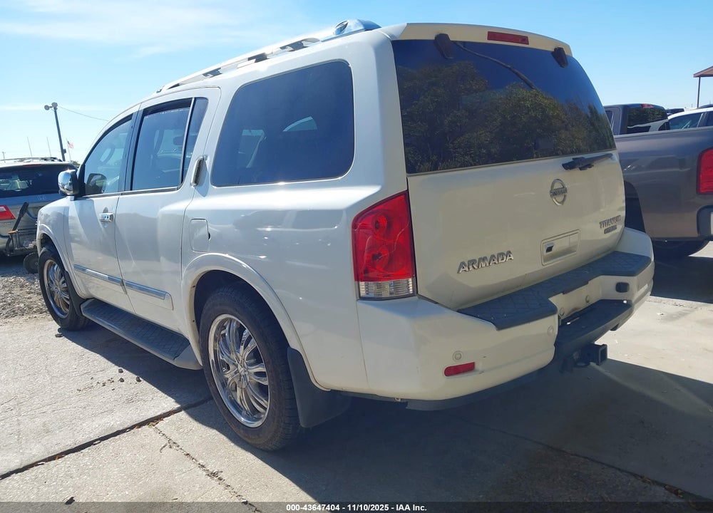 2010 NISSAN ARMADA TITANIUM VIN: 5N1BA0ND0AN602916