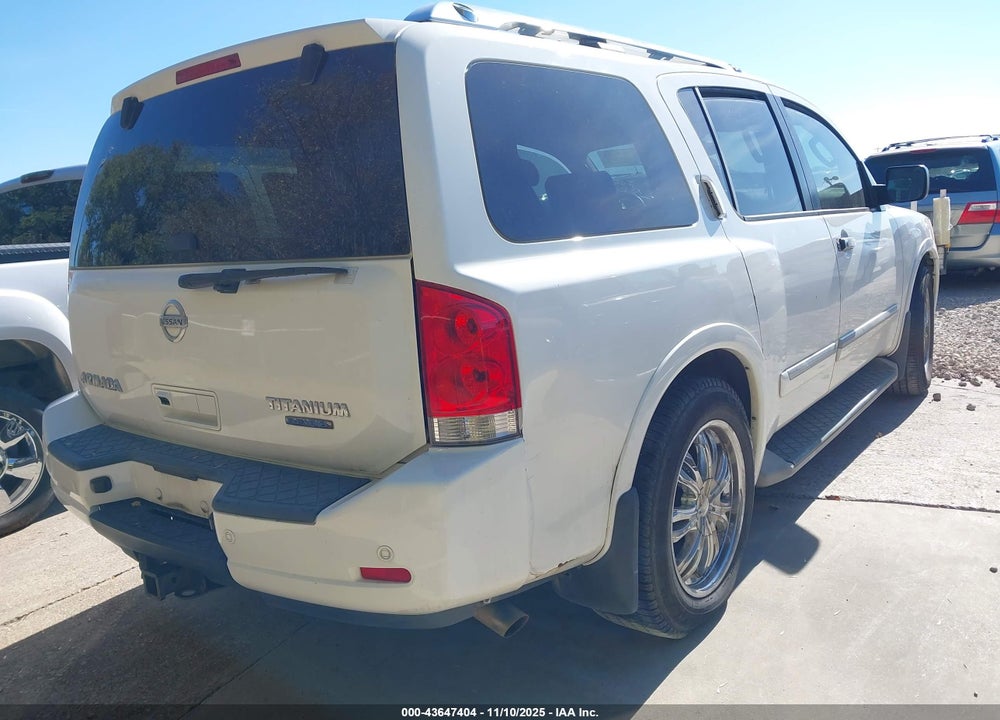 2010 NISSAN ARMADA TITANIUM VIN: 5N1BA0ND0AN602916