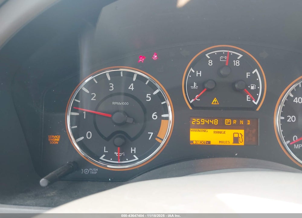 2010 NISSAN ARMADA TITANIUM VIN: 5N1BA0ND0AN602916
