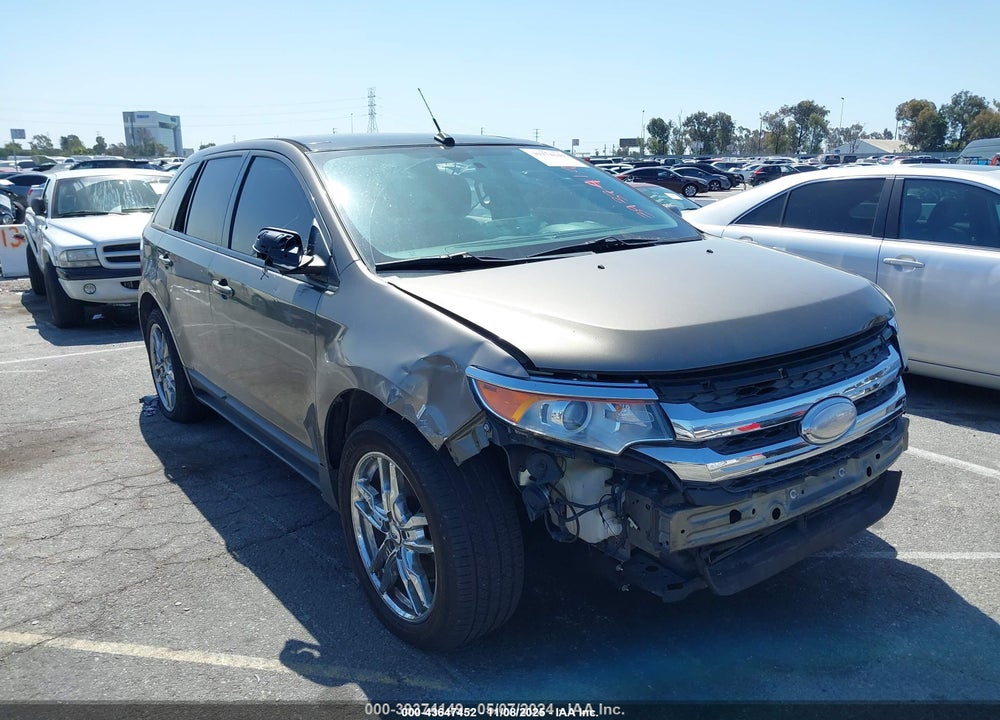 2012 FORD EDGE SEL VIN: 2FMDK3J93CBA92519