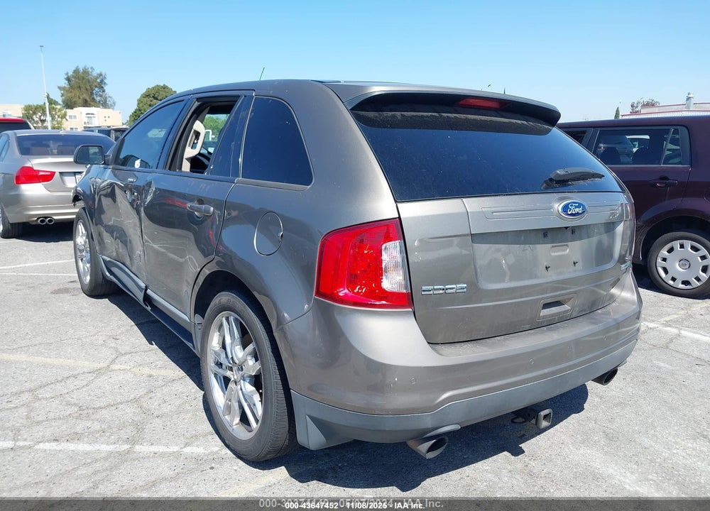 2012 FORD EDGE SEL VIN: 2FMDK3J93CBA92519