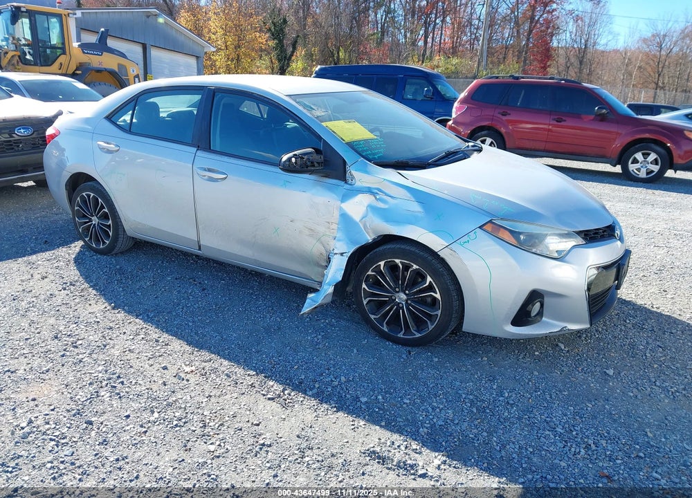 2015 TOYOTA COROLLA S PLUS VIN: 2T1BURHE0FC273181