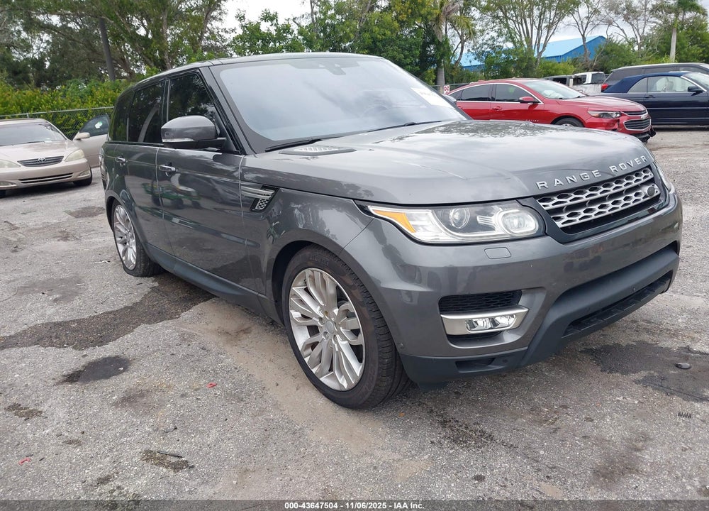 2017 LAND ROVER RANGE ROVER SPORT VIN: SALWR2FV7HA161359