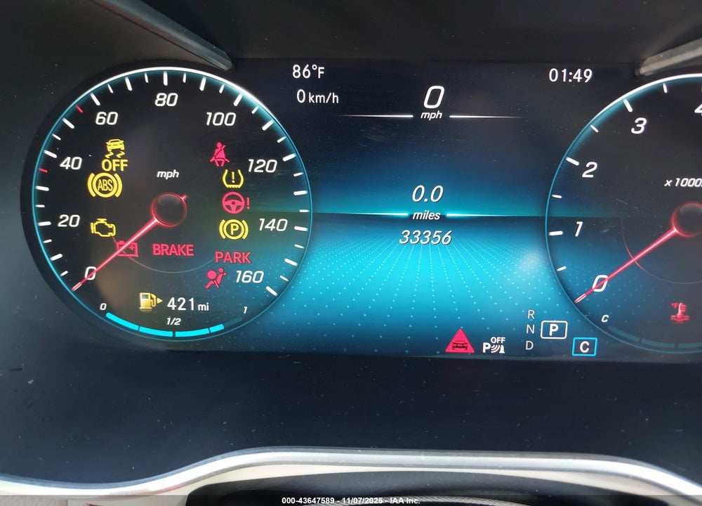 2021 MERCEDES-BENZ GLC 300 SUV VIN: W1N0G8DBXMV272207