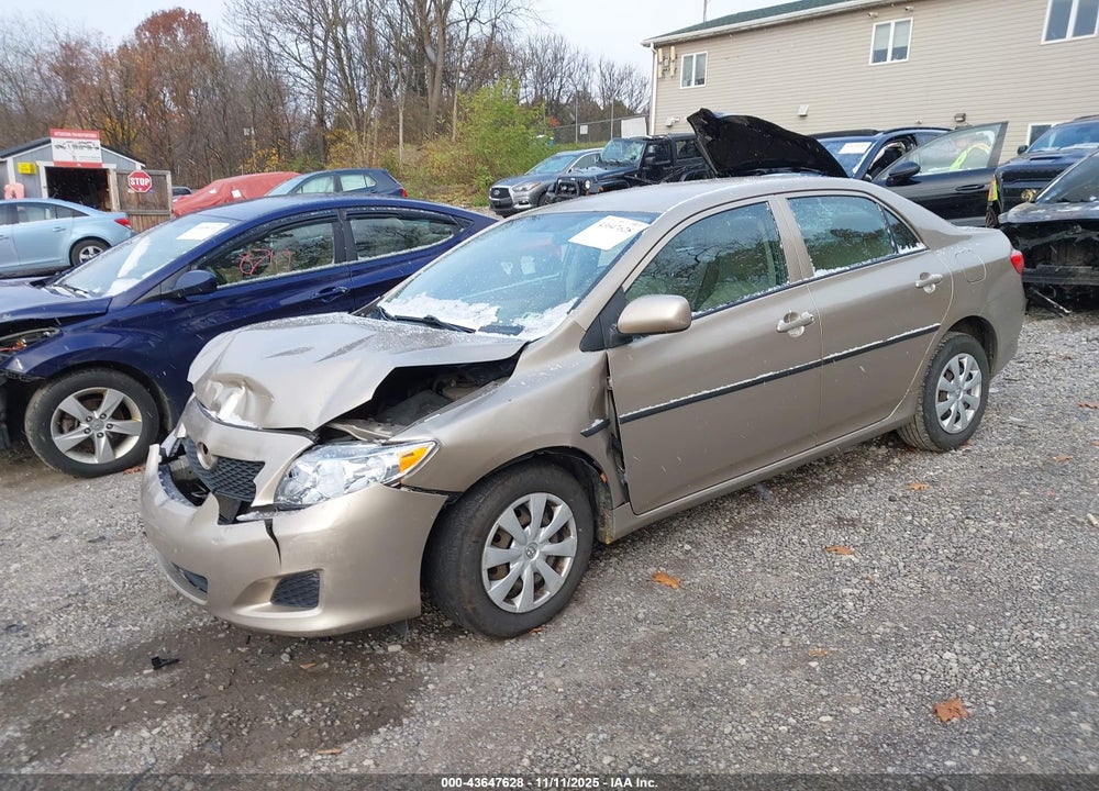 2009 TOYOTA COROLLA LE VIN: 1NXBU40E99Z118100