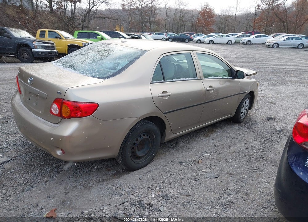 2009 TOYOTA COROLLA LE VIN: 1NXBU40E99Z118100