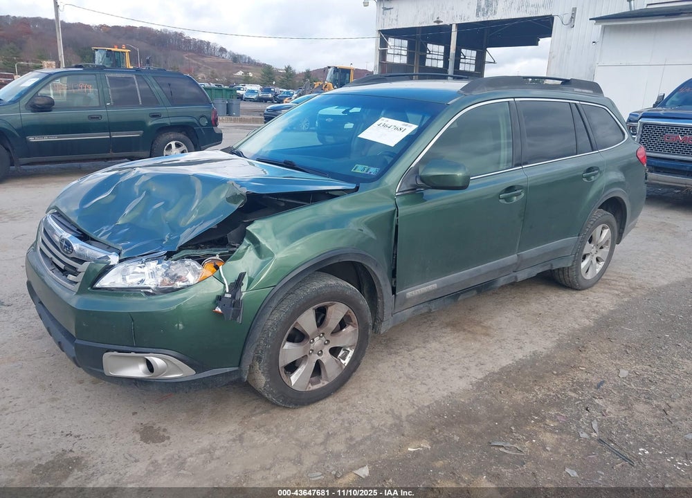 2011 SUBARU OUTBACK VIN: 4S4BRBCCXB3409958