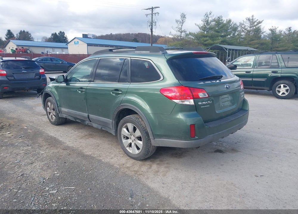 2011 SUBARU OUTBACK VIN: 4S4BRBCCXB3409958