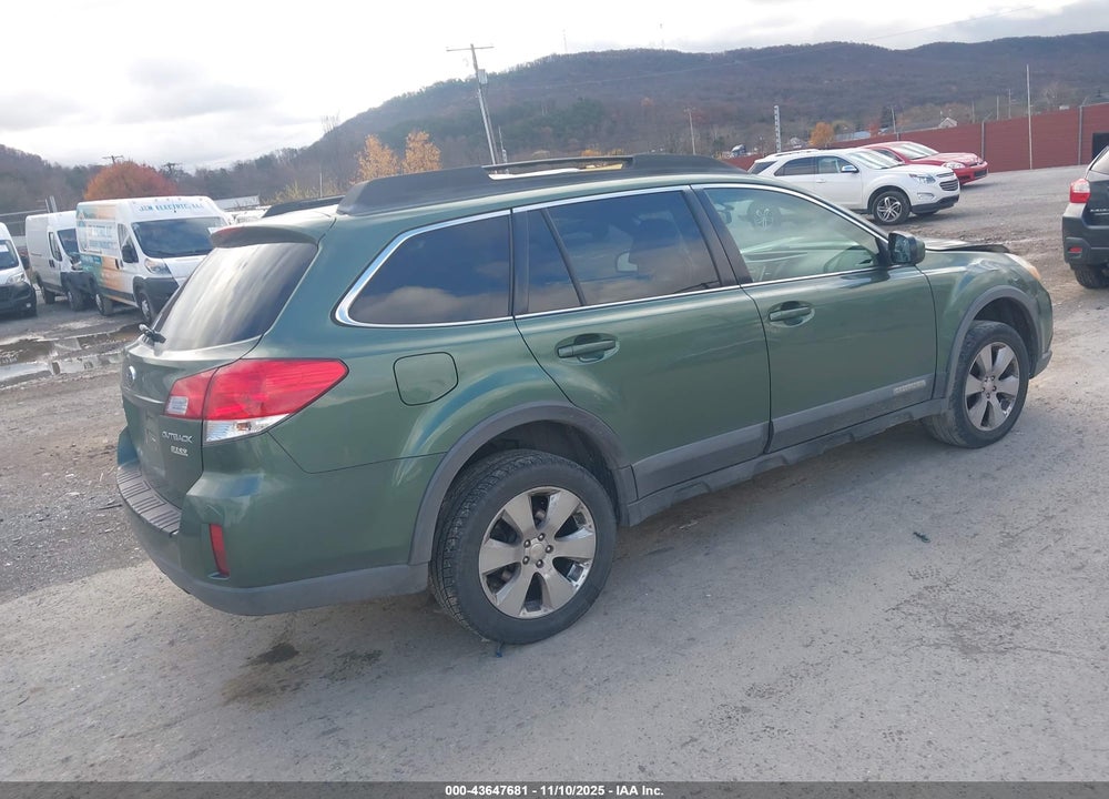2011 SUBARU OUTBACK VIN: 4S4BRBCCXB3409958