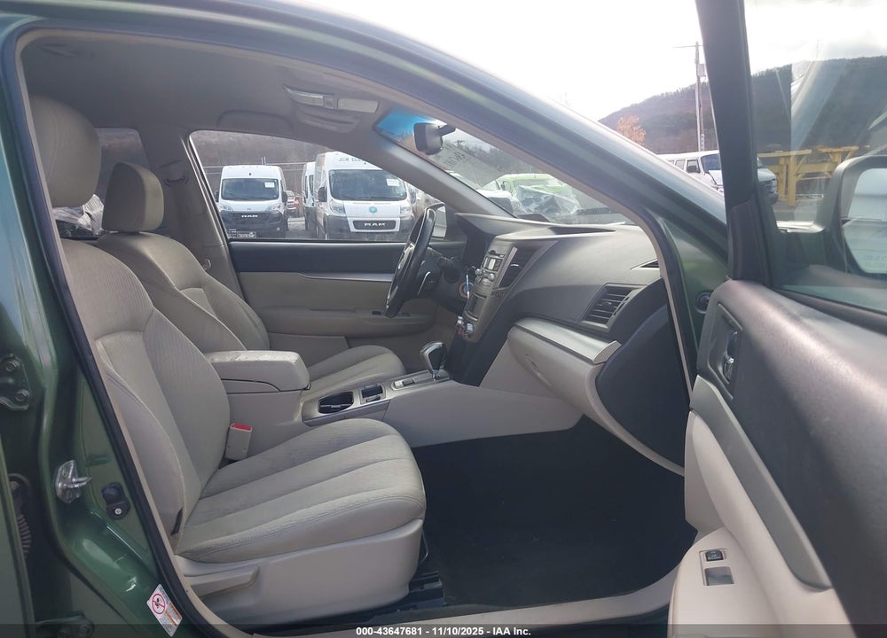 2011 SUBARU OUTBACK VIN: 4S4BRBCCXB3409958