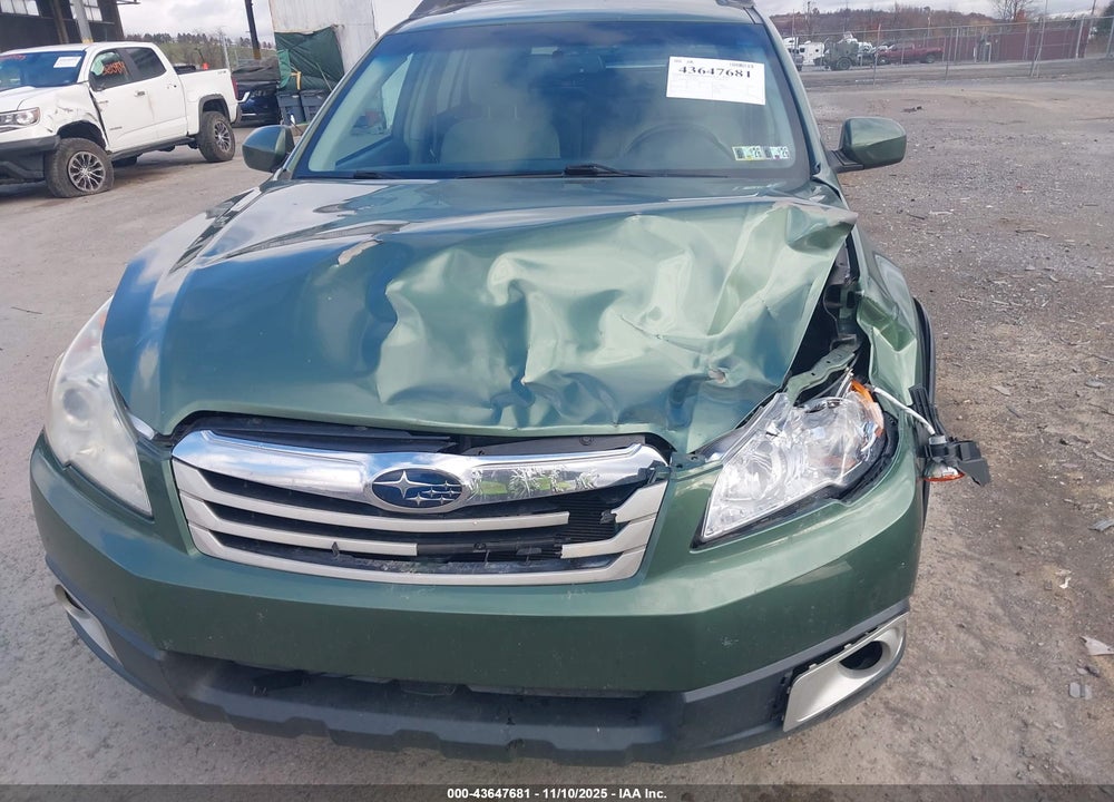 2011 SUBARU OUTBACK VIN: 4S4BRBCCXB3409958