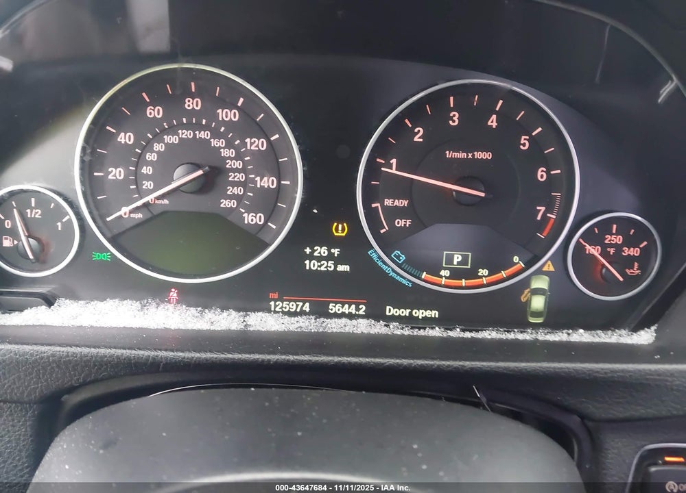 2014 BMW 328I XDRIVE VIN: WBA3B3C56EJ980493