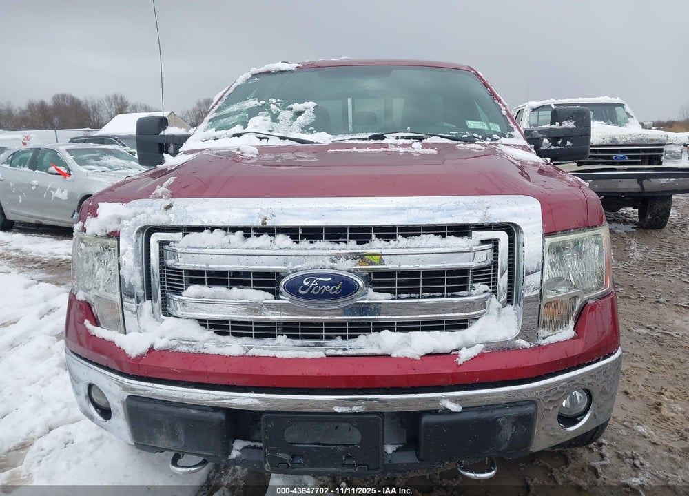 2013 FORD F-150 XLT VIN: 1FTFW1EF9DFD88540