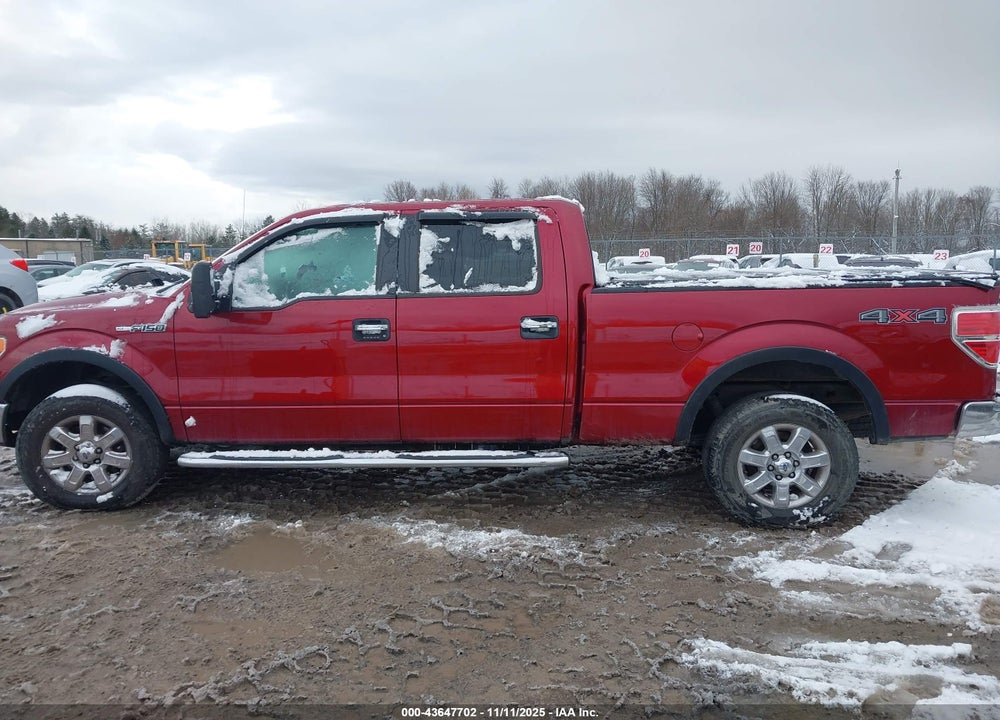 2013 FORD F-150 XLT VIN: 1FTFW1EF9DFD88540