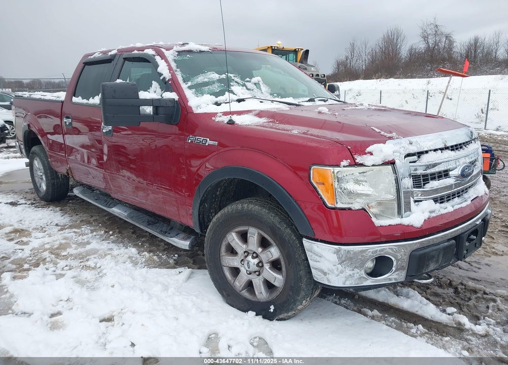 2013 FORD F-150 XLT VIN: 1FTFW1EF9DFD88540