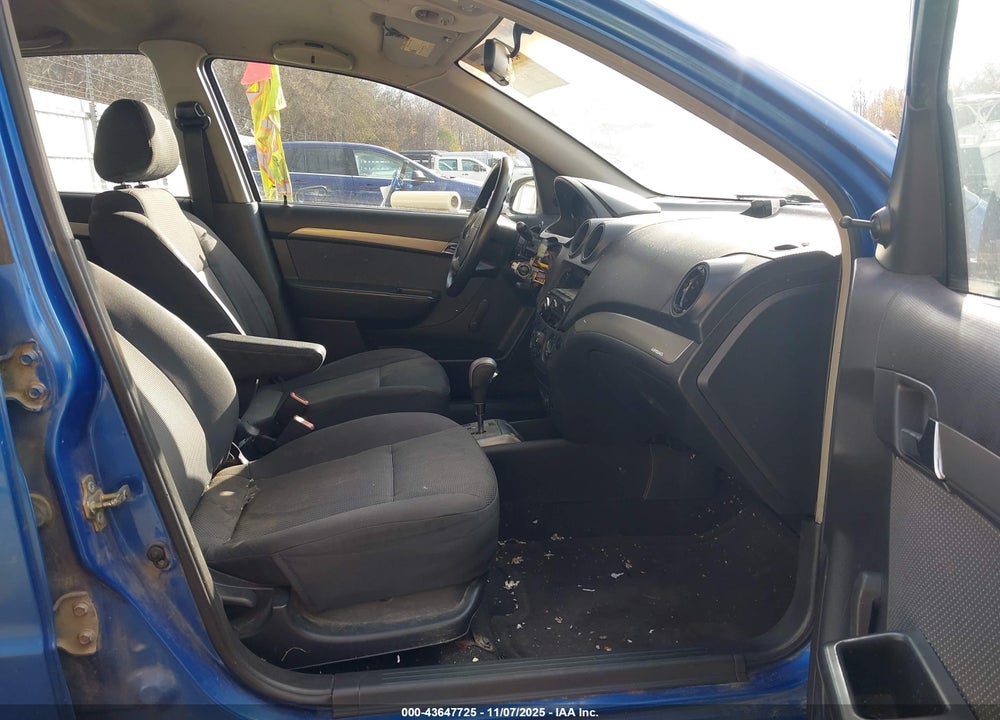 2007 CHEVROLET AVEO VIN: KL1TD56607B115908