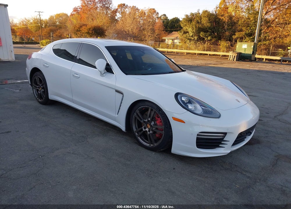 2014 PORSCHE PANAMERA TURBO VIN: WP0AC2A78EL073044