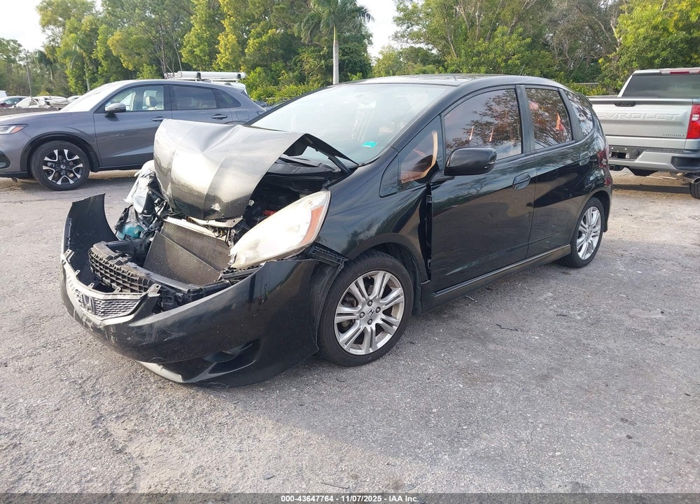 2009 HONDA FIT SPORT VIN: JHMGE88449S055296